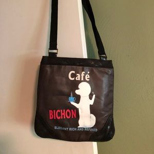 Cafe Bichon shoulder bag